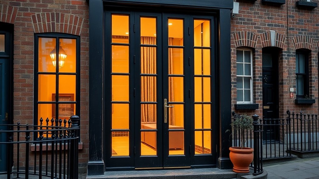 Glass Panel Doors Highbury