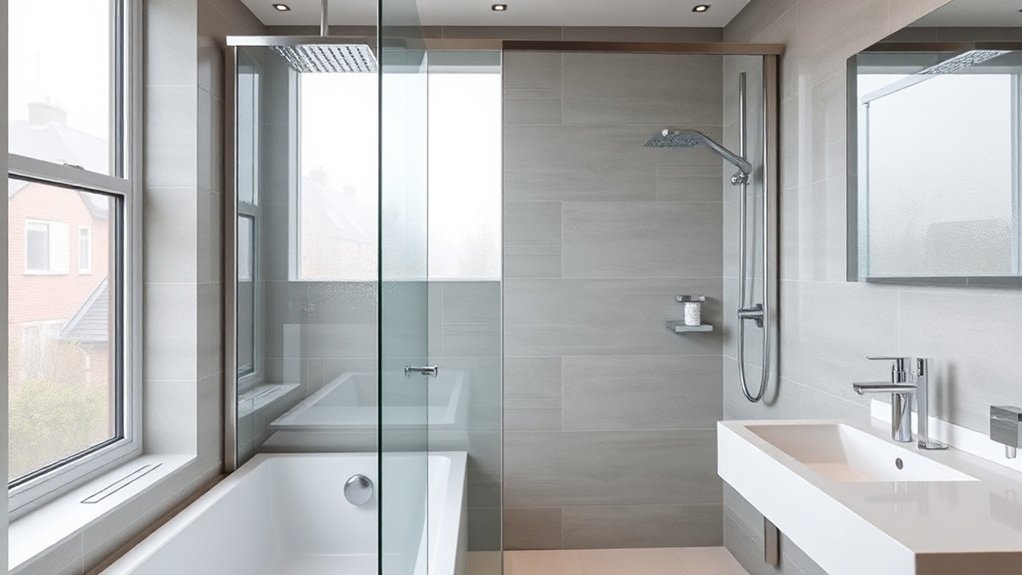 Semi-Frameless Shower Screens Highbury