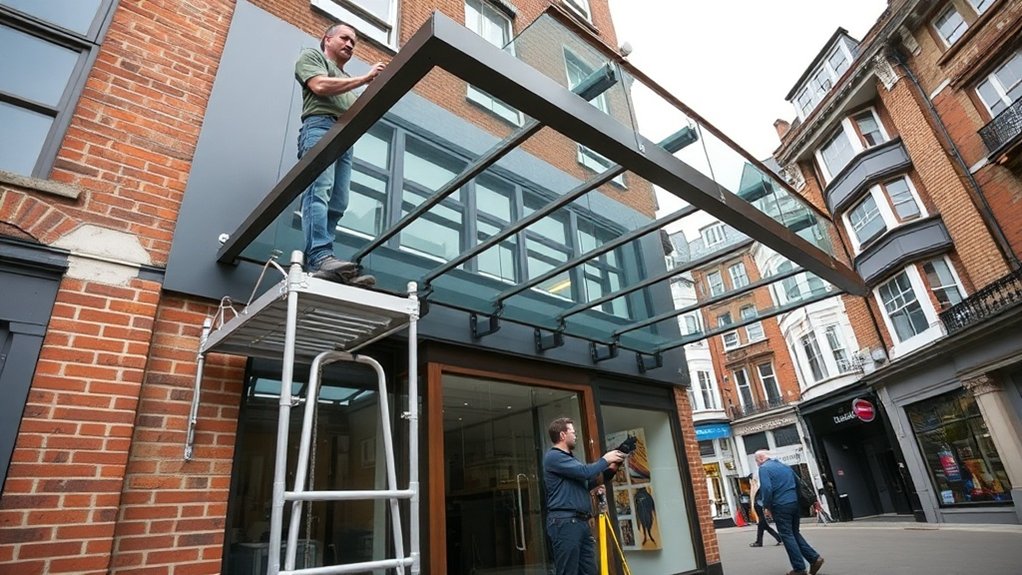 Shopfront Canopy Highbury